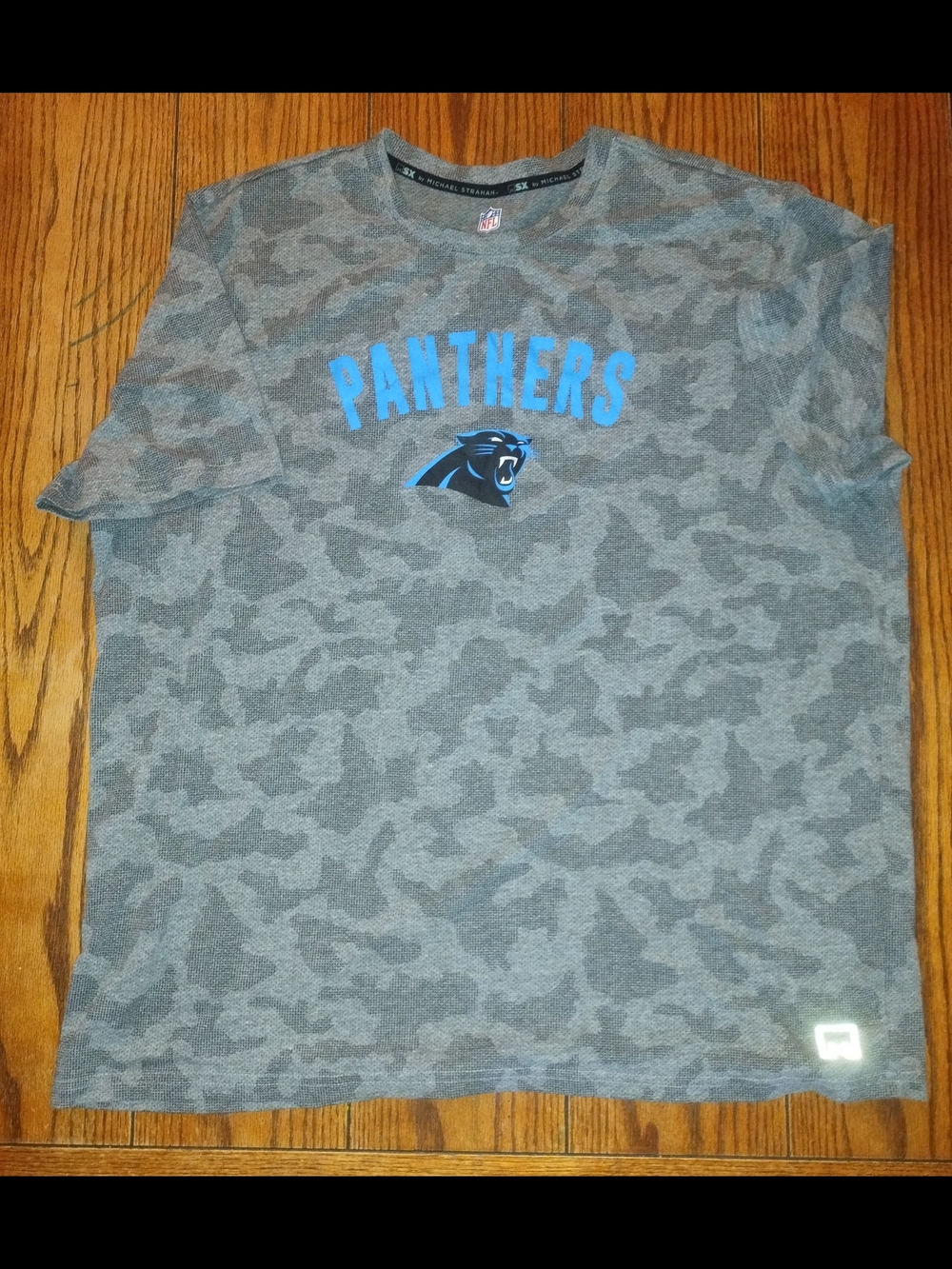 NFL MSX By Michael Strahan Carolina Panthers Camouflage 2XL